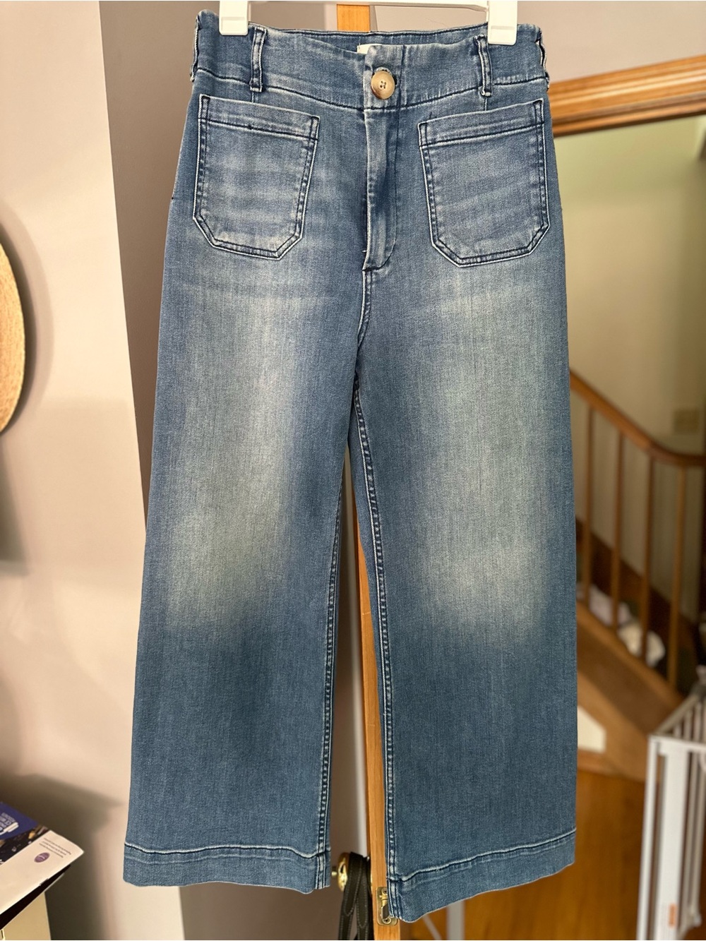 Maeve Light Blue Denim Jeans